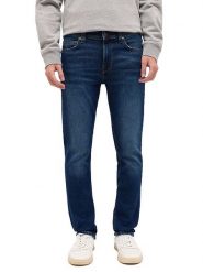Mustang Dżinsy "Vegas" - Slim fit - w kolorze granatowym rozmiar: W33/L30. Niebieskie jeansy męskie Mustang. Za 140.53 zł.
