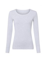 Marie Lund koszulka z długim rękawem Kobiety Dżersej szary, XS. Szare t-shirty damskie Marie Lund, xs, bez wzorów, z dżerseju, bez kołnierzyka. Za 79.95 zł.