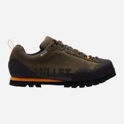 Buty turystyczne MILLET Friction Gore-Tex U grafitowy. Zielone buty trekkingowe męskie Millet, z gore-texu, bez zapięcia, trekkingowe, gore-tex. Za 899.00 zł.