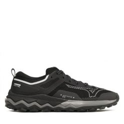 Buty do biegania Mizuno. Czarne obuwie do biegania damskie Mizuno, mizuno wave. Za 379.99 zł.