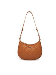 PINKO Torebka Half Moon Mini Fl PE 25 PLTT 102790 A1YB Brązowy. Brązowe torebki klasyczne damskie Pinko, bez wzorów, ze skóry, bez dodatków. Za 999.99 zł.