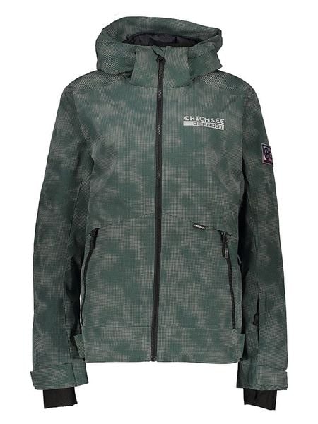 Chiemsee Kurtka narciarska w kolorze zielonym rozmiar: XL. Zielone kurtki narciarskie i snowboardowe damskie Chiemsee, xl, bez wzorów, bez kaptura, narciarskie. Za 462.29 zł.