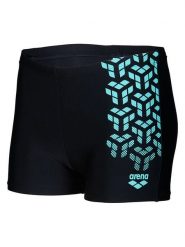 Arena Kąpielówki w kolorze czarno-turkusowym rozmiar: 116. Czarne kąpielówki męskie Arena, bez wzorów, z materiału. Za 48.16 zł.