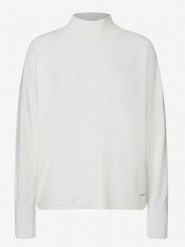 More & More Sweter w kolorze białym rozmiar: 42. Białe golfy damskie MORE & MORE, bez wzorów, bez ramiączek. Za 96.60 zł.