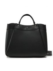 Armani Exchange Torebka 942910 CC783 00020 Czarny. Czarne torebki klasyczne damskie Armani Exchange, bez wzorów, ze skóry, bez dodatków. Za 549.99 zł.