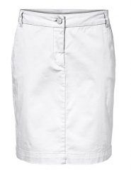 Heine Spódnica w kolorze białym rozmiar: 48. Białe spódniczki damskie Heine, bez wzorów, mini, proste. Za 104.99 zł.