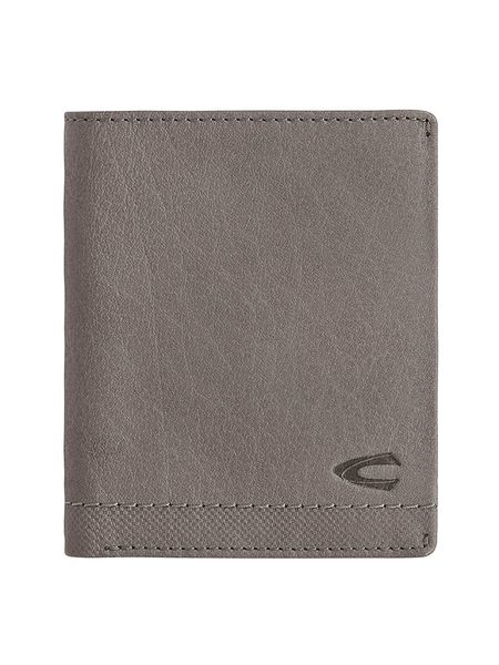 Camel Active Skórzany portfel "Nimbus" w kolorze szarym - 10 x 12 x 2 cm rozmiar: onesize. Szare portfele męskie Camel Active, bez wzorów, z materiału. Za 86.99 zł.