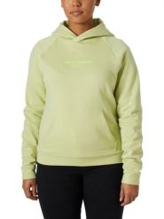 Bluza Damska Helly Hansen Core. Zielone bluzy sportowe damskie Helly Hansen, xl, bez wzorów, z bawełny, bez ramiączek, długie, z kapturem. Za 339.00 zł.