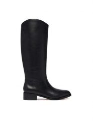 LAUREN RALPH LAUREN Kozaki 802P12995001 Czarny. Czarne kozaki damskie Lauren Ralph Lauren, bez obcasa, na płaskiej podeszwie. Za 1,599.00 zł.