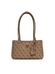 Guess Torebka Meridian II HWSG69 74090 Beżowy. Brązowe torebki klasyczne damskie Guess, z aplikacjami, ze skóry, bez dodatków. Za 509.99 zł.