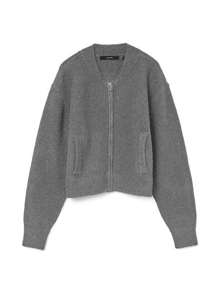 Vero Moda Kardigan w kolorze szarym rozmiar: XL. Szare kardigany damskie Vero Moda, xl, bez wzorów, z wełny. Za 113.36 zł.