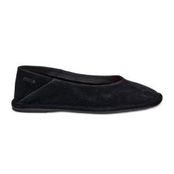 Zamszowe Baleriny Damskie Big Star RR274080 Czarne. Czarne baleriny damskie bez wzorów, z zamszu, bez obcasa. Za 335.68 zł.