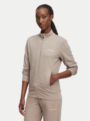 EA7 Emporio Armani Bluza 8NTM43 TJ9RZ U6100 Beżowy Regular Fit. Brązowe bluzy bez kaptura damskie EA7 Emporio Armani, m, z wiskozy. Za 564.99 zł.