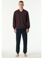 Schiesser Piżama w kolorze granatowym rozmiar: 58. Niebieskie piżamy męskie Schiesser, bez wzorów, z bawełny, bez ramiączek. Za 152.99 zł.