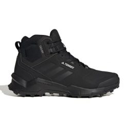 Buty adidas Terrex AX4 Mid Beta GX8652 czarne. Czarne buty trekkingowe męskie z materiału, bez zapięcia, adidas terrex. W wyprzedaży za 769.49 zł.