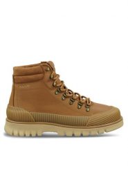 Gant Trapery 29641749 Brązowy. Brązowe buty zimowe męskie Gant, ze skóry, bez zapięcia. Za 449.99 zł.