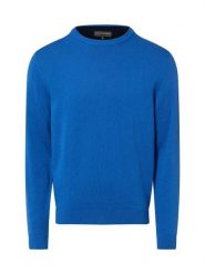 Finshley & Harding Sweter z zawartością kaszmiru Mężczyźni Bawełna niebieski marmurkowy, S. Niebieskie swetry męskie Finshley & Harding, m, bez wzorów, z bawełny, bez kołnierzyka. Za 299.95 zł.