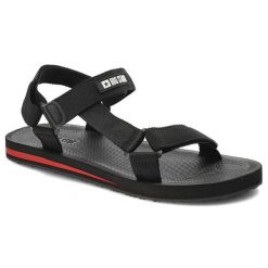 Czarne Sandały Big Star Męskie Buty Sportowe. Czarne buty sportowe na co dzień męskie Big Star, bez zapięcia. Za 119.00 zł.