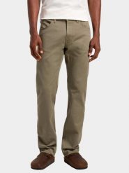 MESKIE SPODNIE LEE DAREN ZIP FLY MERCANTILE GREEN 112355819. Zielone spodnie materiałowe męskie Lee, bez wzorów, z materiału. Za 219.99 zł.