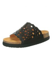 Think! Skórzane klapki w kolorze czarnym rozmiar: 42. Czarne klapki damskie Think!, bez wzorów, bez obcasa. Za 223.99 zł.