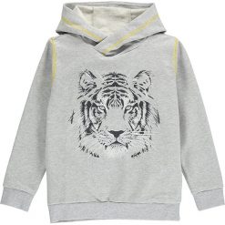 Bluza w kolorze szarym. Szare bluzy chłopięce Lamino, bez wzorów, z dresówki, bez ramiączek, bez kaptura. W wyprzedaży za 62.95 zł.
