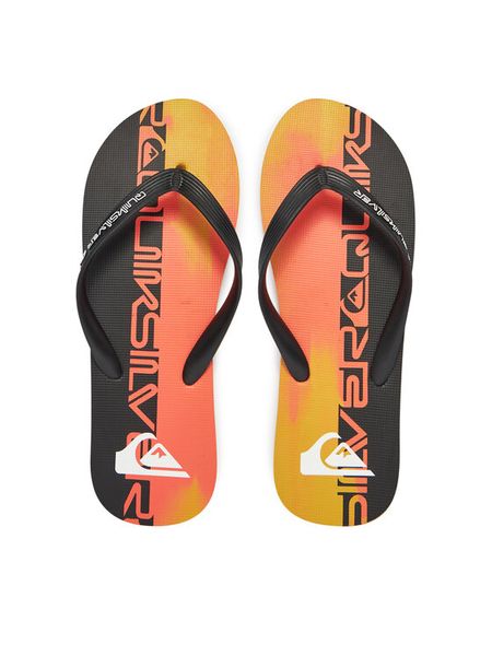 Quiksilver Japonki AQYL101430 Czarny. Czarne klapki i japonki męskie Quiksilver, z syntetyku. Za 59.99 zł.