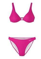 Beco bikini z usztywnianym biustonoszem B-cup różowe. Czerwone bikini damskie Beco, bez wzorów, moda ciążowa. Za 239.99 zł.