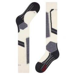 Podkolanówki damskie Falke SK4. Białe skarpetki damskie Falke, bez wzorów, z wełny. Za 222.00 zł.