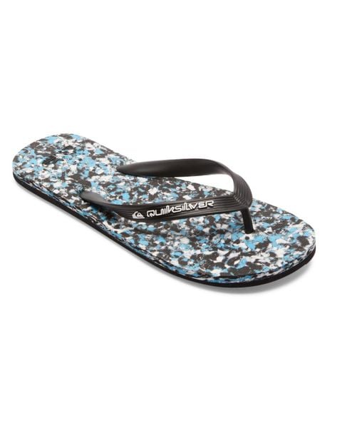 Klapki japonki dla Mężczyzn MOLOKAI RECYCLED. Brązowe klapki i japonki męskie Quiksilver, z gumy. Za 94.99 zł.