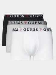 Guess Komplet 3 par bokserek Brian U97G01 KCD31 Kolorowy. Bokserki męskie Guess, z aplikacjami, z bawełny. Za 159.99 zł.