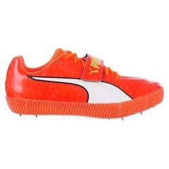 Buty do biegania męskie Puma Evospeed High Jump 4. Czerwone obuwie do biegania damskie Puma. Za 497.00 zł.