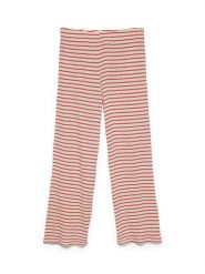 Vero Moda Spodnie w kolorze beżowo-czerwonym rozmiar: S. Brązowe spodnie materiałowe damskie Vero Moda, bez wzorów, z materiału, z podwyższonym stanem. Za 104.95 zł.