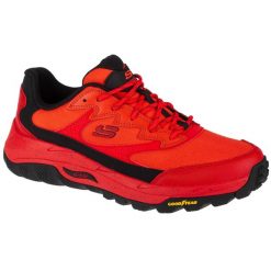 Buty sportowe Sneakersy męskie, Skechers Arch Fit Skip Tracer - Lytle Creek. Czerwone buty sportowe na co dzień męskie Skechers, bez zapięcia, trekkingowe. Za 399.99 zł.
