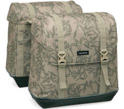 Podwójna torba Alba Bamboo, Sand. Brązowe torebki klasyczne damskie NEW LOOXS, bez wzorów, z materiału, bez dodatków. Za 382.28 zł.
