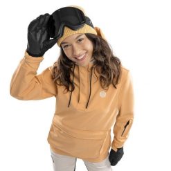 Kurtka narciarsko-snowboardowa W3-W Neuquén. Żółte kurtki damskie SIROKO, na zimę, xs, bez wzorów, z softshellu, bez kaptura. Za 676.00 zł.