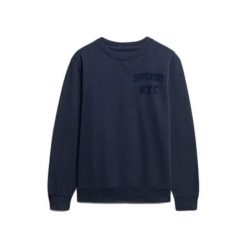 Bluza z okrągłym dekoltem w kolorze ton w ton Superdry Vintage Athletic. Niebieskie bluzy bez kaptura męskie Superdry., m. Za 349.55 zł.