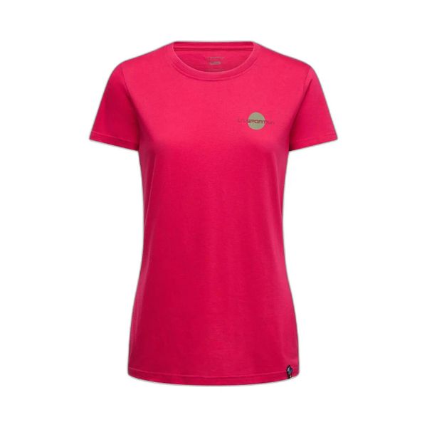 T-shirt damski La Sportiva Stone. Czerwone t-shirty damskie La Sportiva, s, bez wzorów, z bawełny, bez kołnierzyka. Za 194.00 zł.