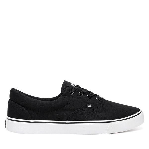 Trampki DC Shoes. Czarne trampki i tenisówki męskie DC Shoes, bez wzorów, bez zapięcia. Za 199.99 zł.