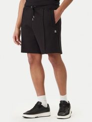 HUGO Szorty sportowe Dimacshort 50562844 Czarny Regular Fit. Czarne szorty męskie Hugo, m, z bawełny. Za 549.99 zł.