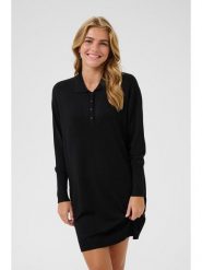 Kaffe Sukienka w kolorze czarnym rozmiar: M. Czarne sukienki damskie Kaffe, na co dzień, m, bez wzorów, bez kołnierzyka, bez ramiączek, mini, proste. Za 113.99 zł.