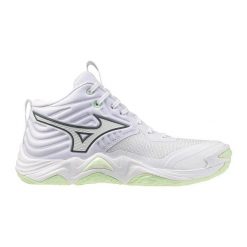 Damskie buty halowe Mizuno Wave Momentum Elite Mid. Białe obuwie do biegania damskie Mizuno, mizuno wave. Za 865.50 zł.