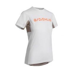 Koszulka damska Daehlie Sportswear Tech. Białe t-shirty damskie DAEHLIE, xl, bez wzorów, z materiału, bez kołnierzyka. Za 277.50 zł.