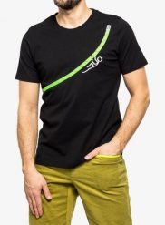 Koszulka bawełniana męska Edelrid Me Rope T -Shirt- climber. Czarne t-shirty męskie EDELRID, m, bez wzorów, z bawełny, bez kołnierzyka. Za 158.29 zł.