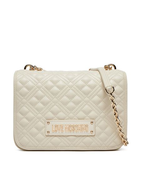 LOVE MOSCHINO Torebka JC4000PP1MLA0110 Écru. Torebki klasyczne damskie Love Moschino, bez wzorów, ze skóry, bez dodatków. Za 469.99 zł.