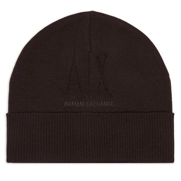 Czapka Armani Exchange. Brązowe czapki zimowe damskie Armani Exchange. Za 264.99 zł.