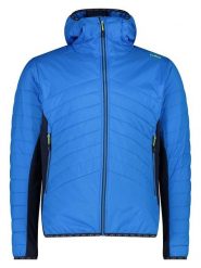 CMP Kurtka hybrydowa w kolorze niebieskim rozmiar: 56. Niebieskie kurtki outdoor męskie CMP, s, bez wzorów, z materiału, bez kaptura. Za 230.59 zł.