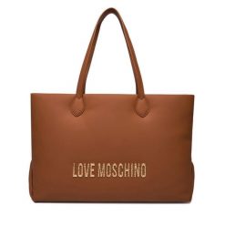Torebka LOVE MOSCHINO. Brązowe torebki klasyczne damskie Love Moschino, bez wzorów, bez dodatków. Za 849.99 zł.