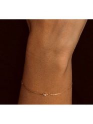 OR Carats Złota bransoletka z diamentem rozmiar: onesize. Żółte bransoletki damskie OR Carats, złote. Za 630.99 zł.