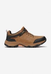Camelowe Buty Trekkingowe Phinine. Brązowe buty trekkingowe męskie Born2be, na lato, z nubiku, przed kostkę, bez zapięcia. Za 139.99 zł.