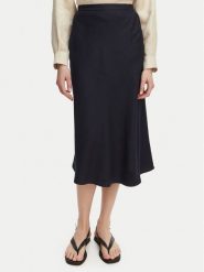 Gant Spódnica midi 4400231 Granatowy Regular Fit. Niebieskie spódniczki damskie Gant, bez wzorów, z wiskozy, midi. Za 631.99 zł.